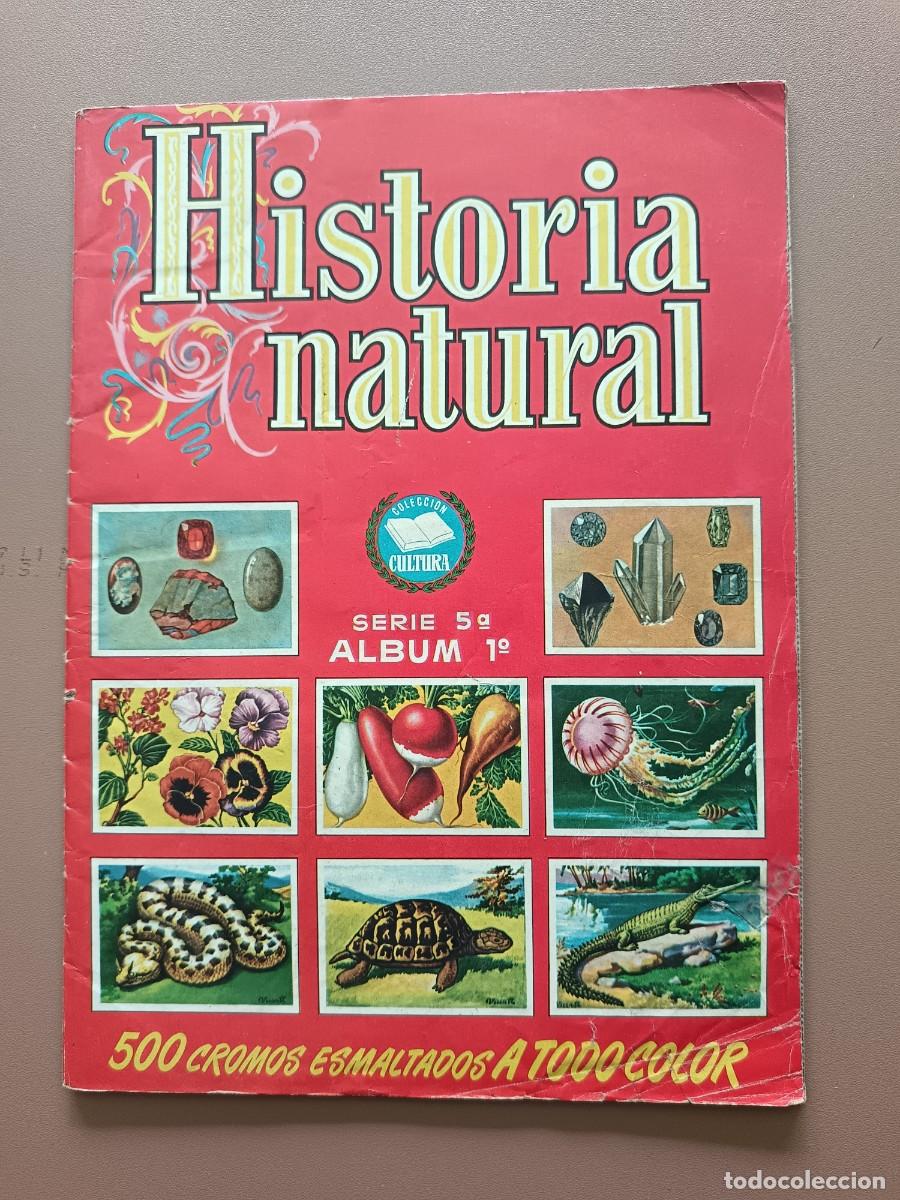 Colecionismo Cadernetas: HISTORIA NATURAL-SERIE 5&ordf; ALBUM 1- BRUGUERA- 1958- VACIO