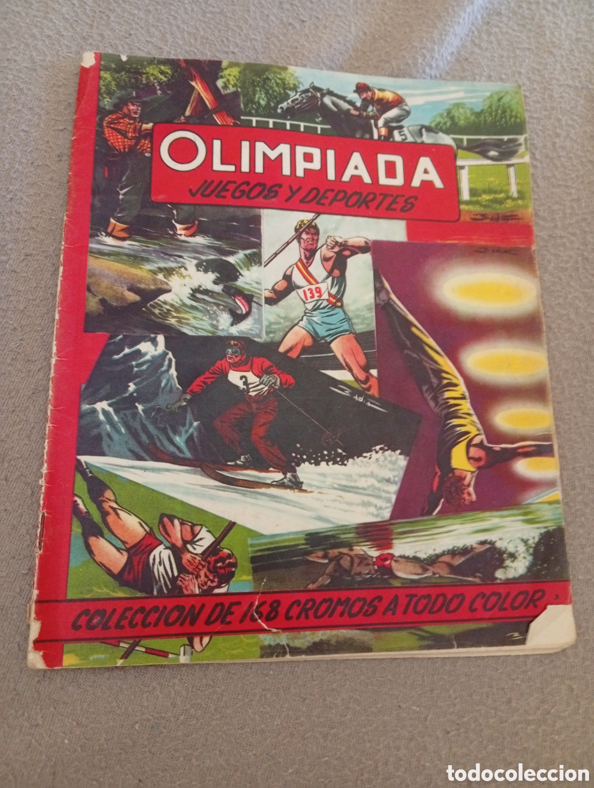 Sammeln Sammelalben: ALBUM OLIMPIADA JUEGOS Y DEPORTES ( INCOMPLETO)