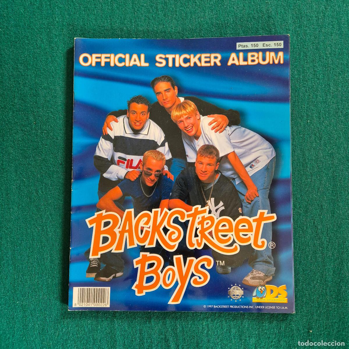 Colecionismo Cadernetas: back street boys ALBUM DS