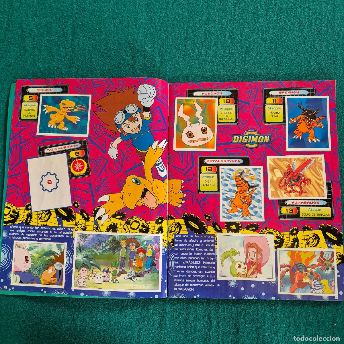 Coleccionismo &aacute;lbumes: DIGIMON MONSTERS PANINI - Foto 2
