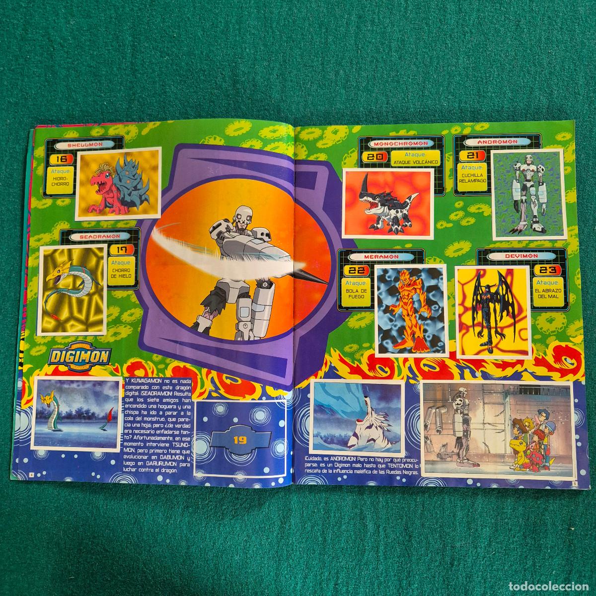 Coleccionismo &aacute;lbumes: DIGIMON MONSTERS PANINI - Foto 3