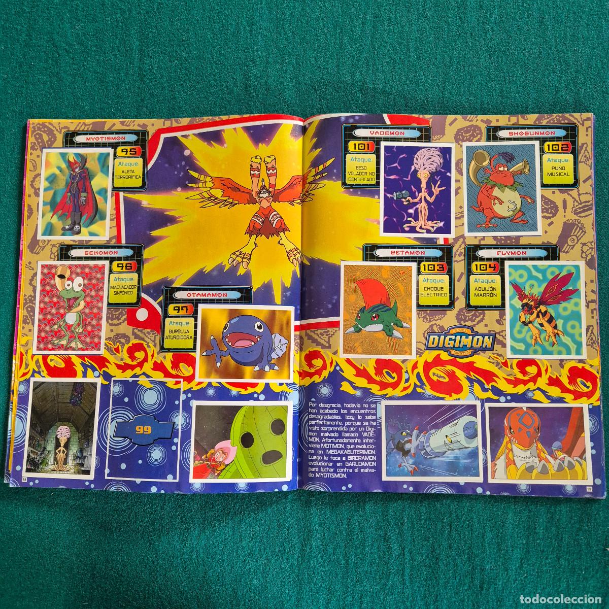 Coleccionismo &aacute;lbumes: DIGIMON MONSTERS PANINI - Foto 12