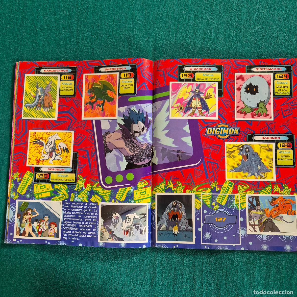 Coleccionismo &aacute;lbumes: DIGIMON MONSTERS PANINI - Foto 14