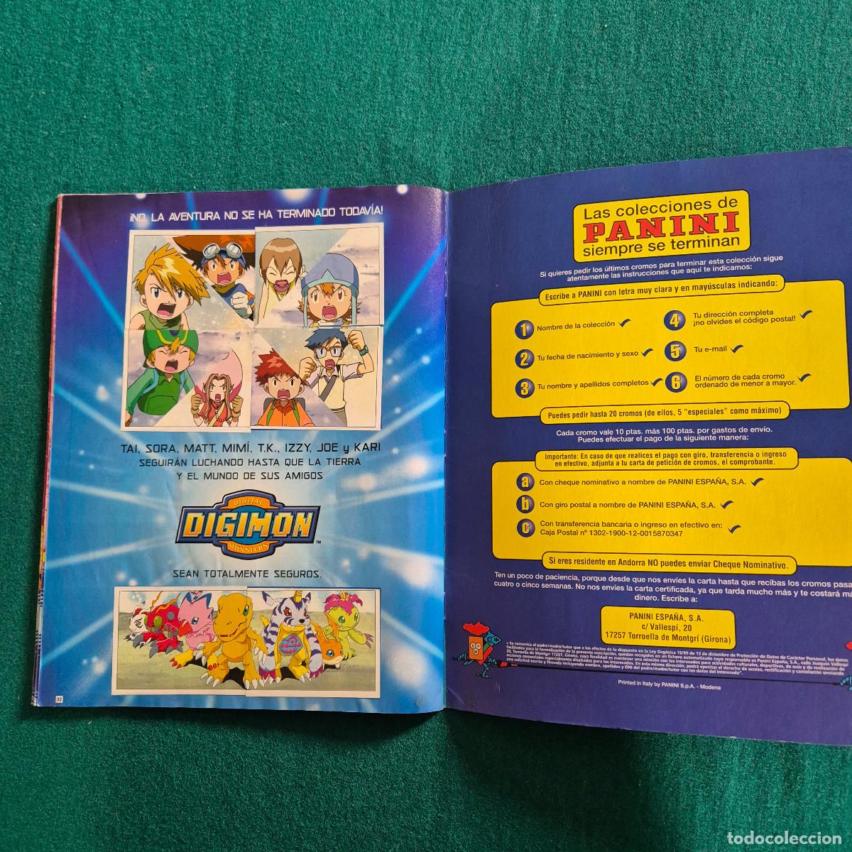Coleccionismo &aacute;lbumes: DIGIMON MONSTERS PANINI - Foto 19