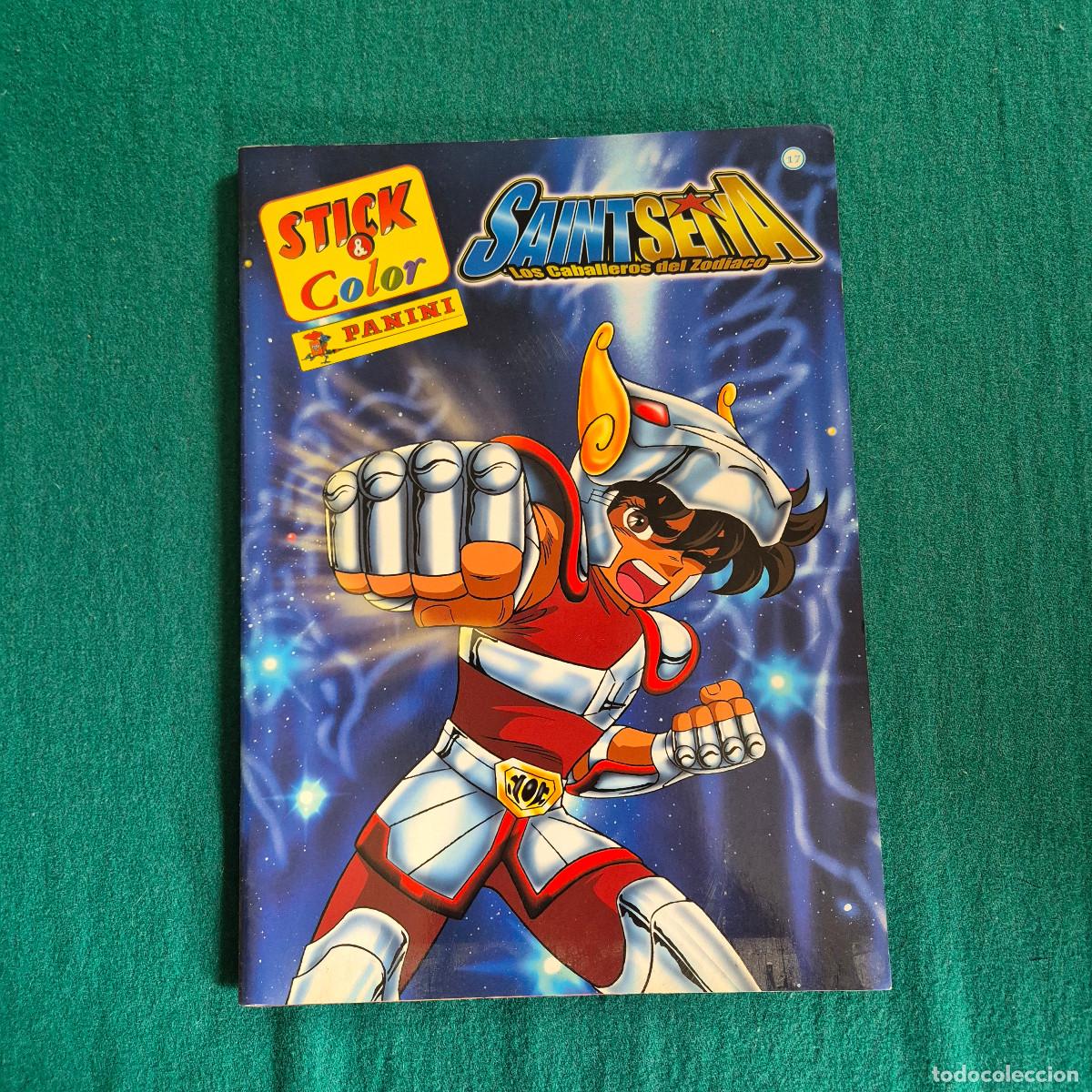 Colecionismo Cadernetas: SAINT SEIYA LOS CABALLEROS DEL ZODIACO PANINI