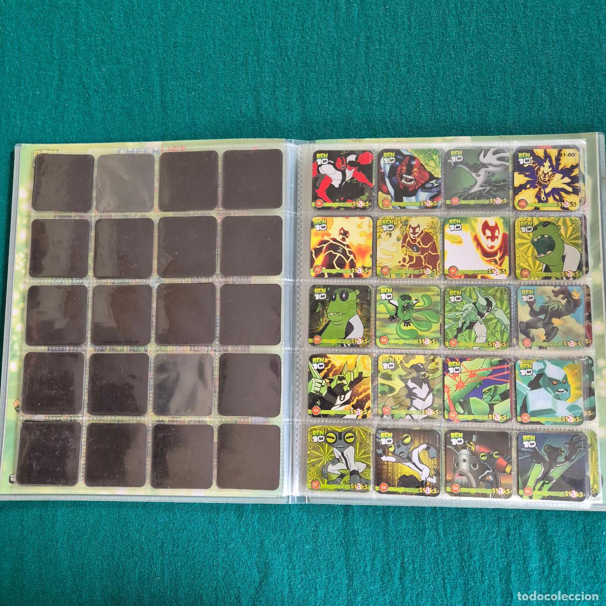 Coleccionismo &aacute;lbumes: BEN 10 PANINI STAKS . - Foto 4