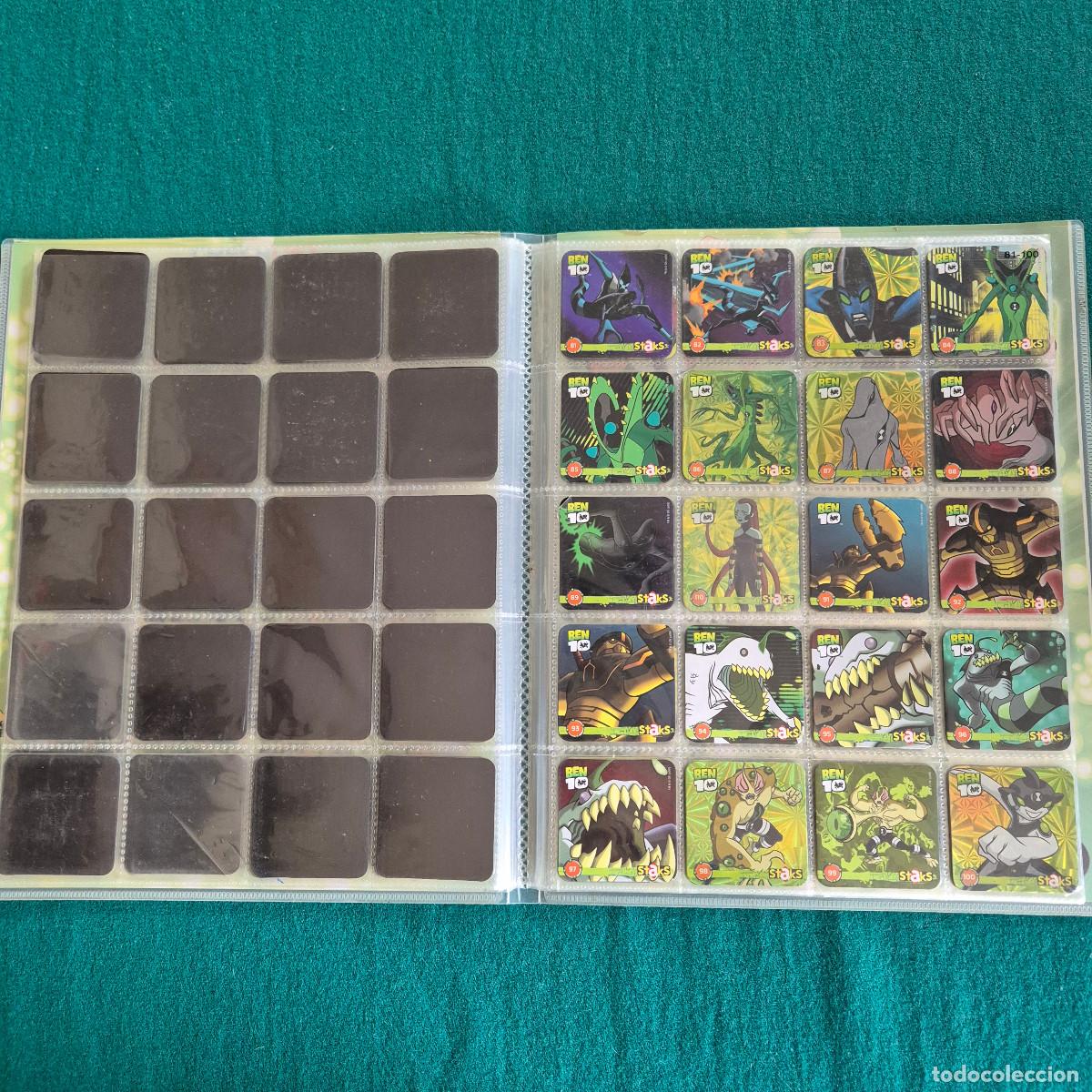 Coleccionismo &aacute;lbumes: BEN 10 PANINI STAKS . - Foto 6
