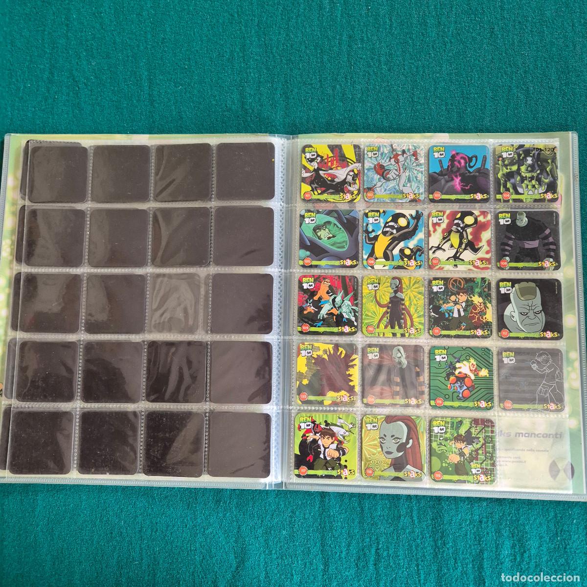 Coleccionismo &aacute;lbumes: BEN 10 PANINI STAKS . - Foto 7