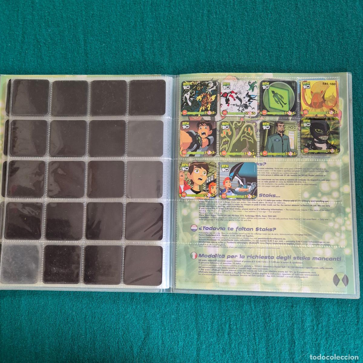 Coleccionismo &aacute;lbumes: BEN 10 PANINI STAKS . - Foto 9