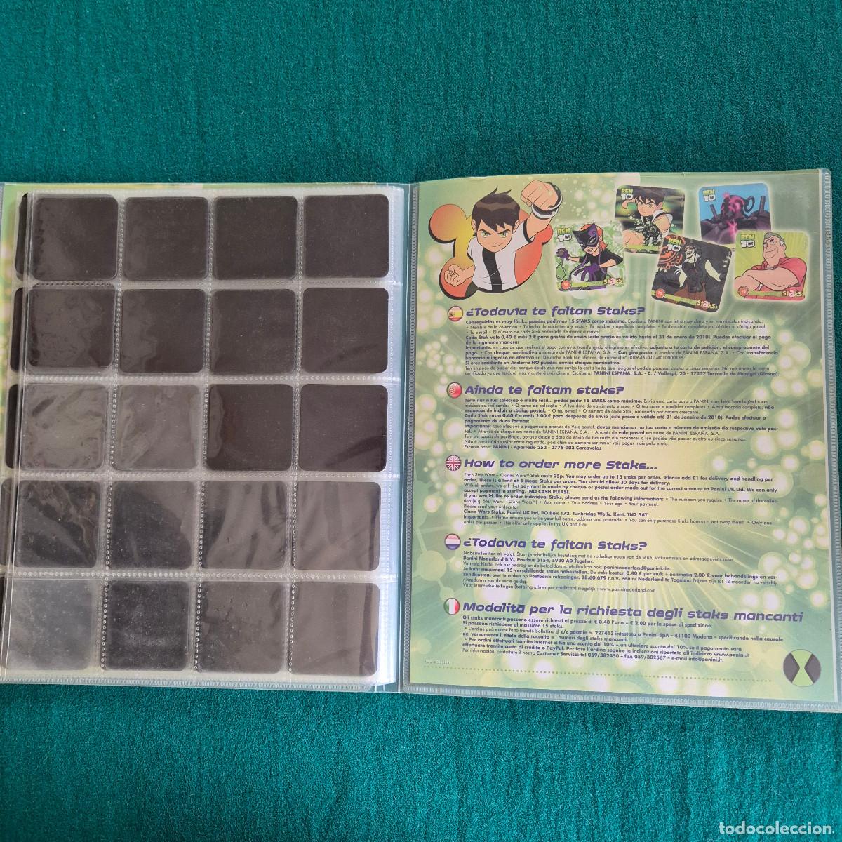 Coleccionismo &aacute;lbumes: BEN 10 PANINI STAKS . - Foto 10