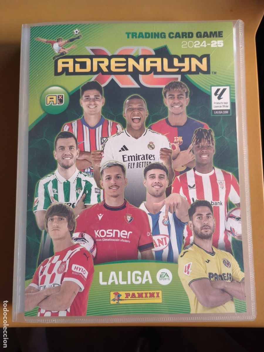 Colecionismo Cadernetas: adrenalyn 2024 25 contiene 418 cromos, 16 edicion limitada