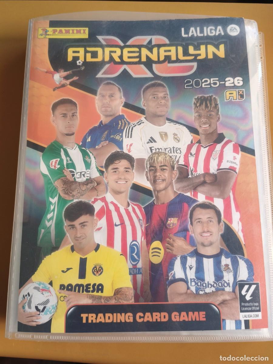 Colecionismo Cadernetas: adrenalyn 2025 26 contiene 247 cromos, 17 edicion limitada