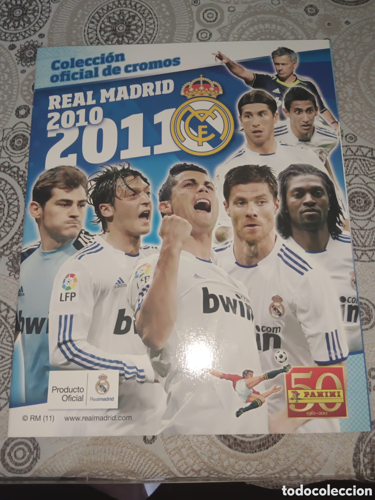 Coleccionismo &aacute;lbumes: Album Real Madrid 2010/11