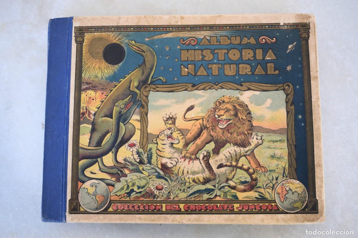 Collezionismo Album: ALBUM HISTORIA NATURAL JUNCOSA - 1935 - MUY BUEN ESTADO - CON 345 CROMOS