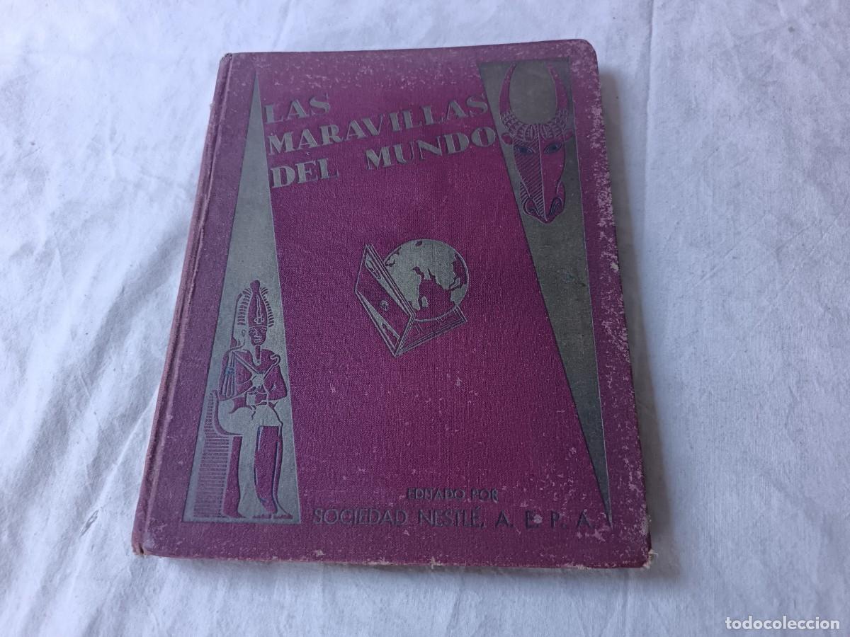 Collezionismo Album: &Aacute;lbum de cromos, Las Maravillas del Mundo, Nestl&eacute;, incompleto