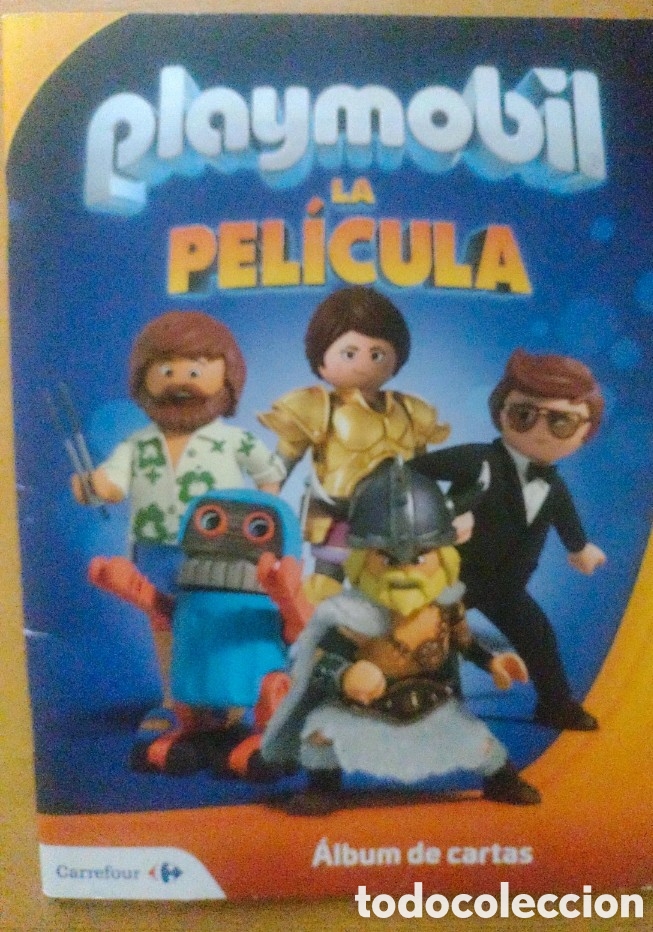 Colecionismo Cadernetas: &Aacute;lbum Playmobil La Pel&iacute;cula Con 24 cartas