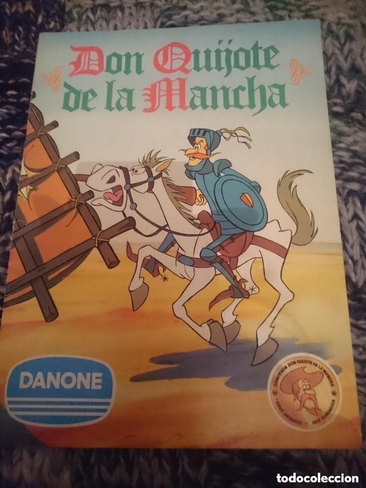 Coleccionismo &aacute;lbumes: ALBUM INCOMPLETO - DON QUIJOTE DE LA MANCHA - 1978 - DANONE -FALTAN SOLO 23 CROMOS