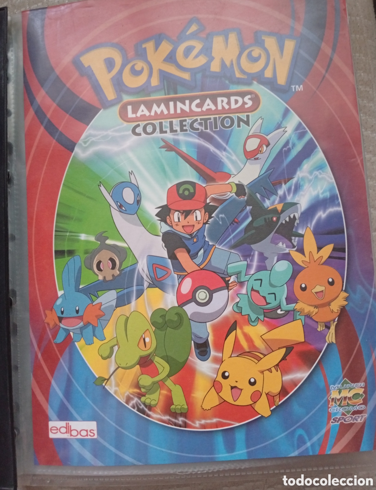 Coleccionismo &aacute;lbumes: &Aacute;lbum Archivador Oficial Pok&eacute;mon Lamincards (Edibas 2006) + Lote 25 Cartas Transparentes Hoenn