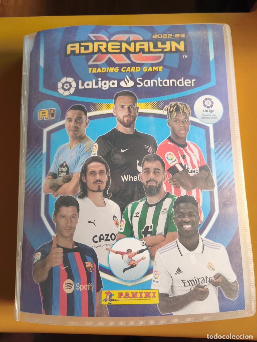 Collectable Incomplete Albums: adrenalyn 2022 23, contiene 493 cromos, 8 edicion limitada