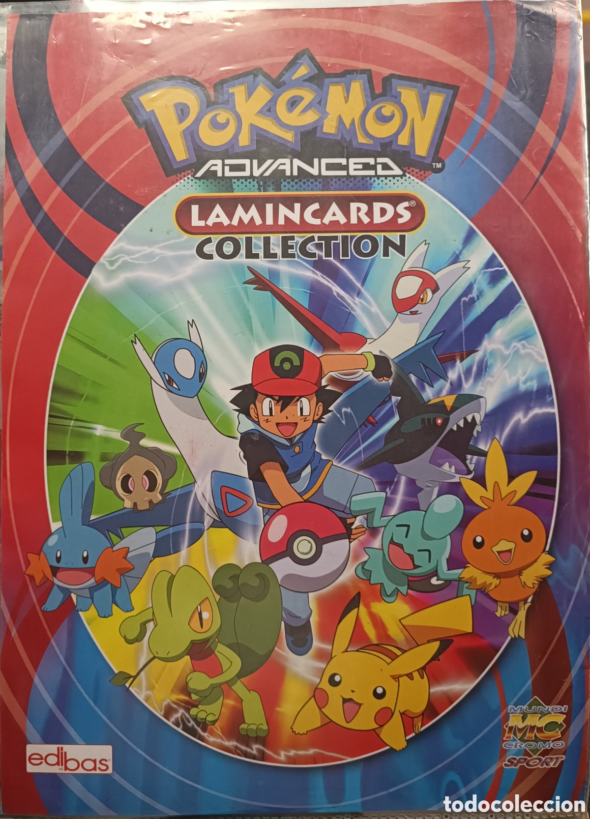 Collectable Incomplete Albums: 134/150 Pok&eacute;mon Advance Lamincards Mundicromo