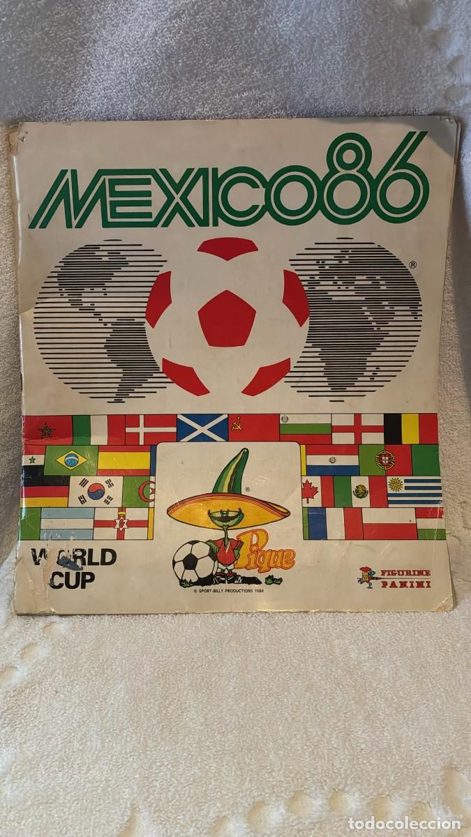 Coleccionismo &aacute;lbumes: &Aacute;lbum Panini M&eacute;xico 86 ORIGINAL &ndash; &iexcl;Casi Completo! (Solo 9 Faltas) &ndash; Incluye Maradona