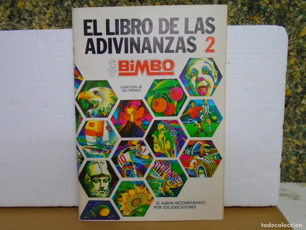 Coleccionismo &aacute;lbumes: ALBUM DE CROMOS&rdquo;EL LIBRO DE LAS ADIVINANZAS-2&rdquo;EDITA BIMBO(1975)CONTIENE 215 CROMOS.
