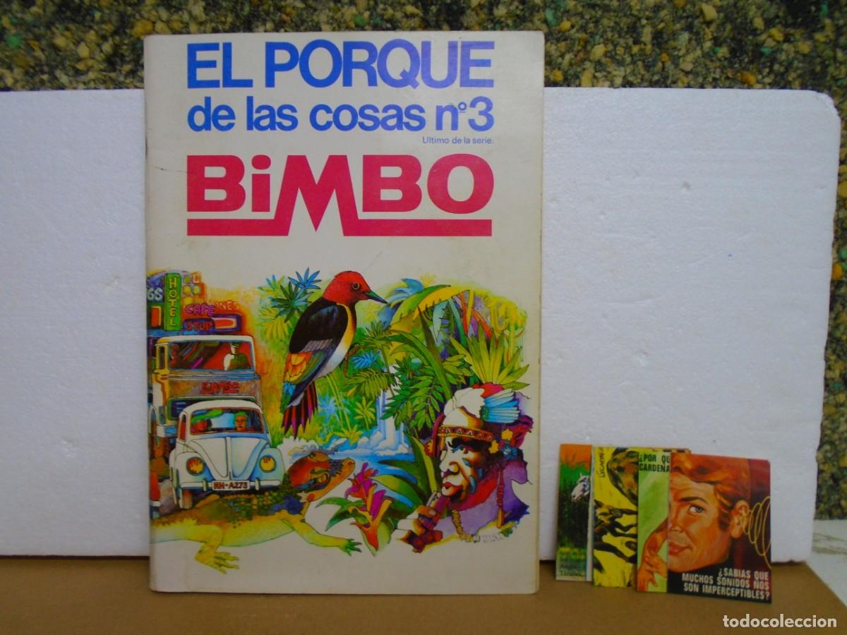 Coleccionismo &aacute;lbumes: ALBUM DE CROMOS&rdquo;EL PORQUE DE LAS COSAS N&ordm;3&rdquo;EDITA BIMBO(1973)CONTIENE 173 CROMOS.