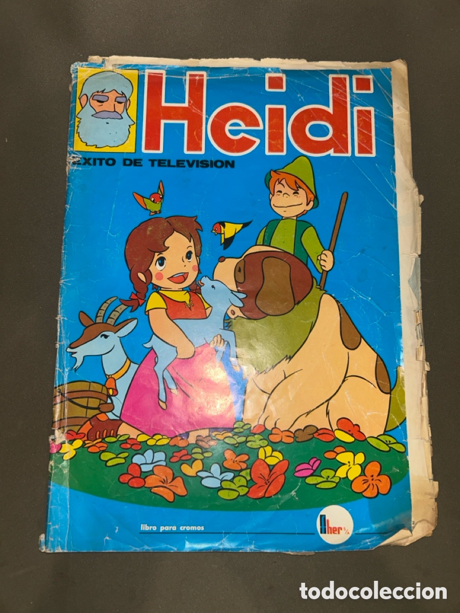 Collectable Incomplete Albums: ALBUM CROMOS HEIDI MARCO INCOMPLETO *VER FOTOS*