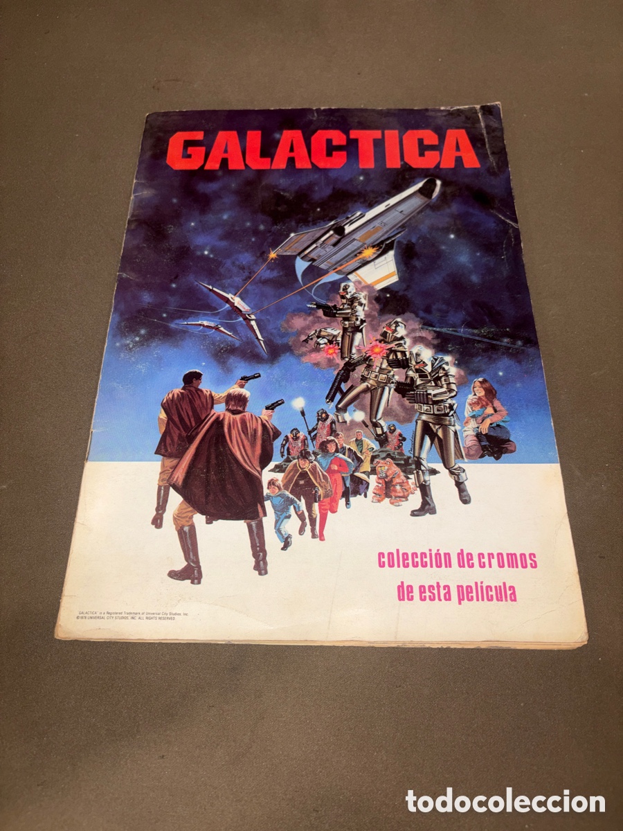 Coleccionismo &aacute;lbumes: ANTIGUO &Aacute;LBUM*GALACTICA*1978*INCOMPLETO*VER FOTOS*