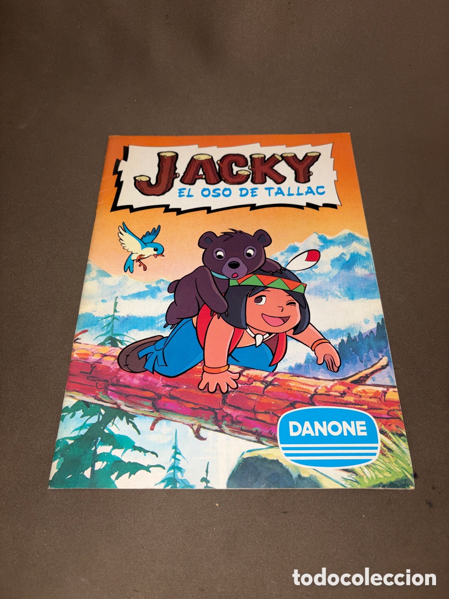 Coleccionismo &aacute;lbumes: Antiguo &aacute;lbum de cromos*JACKY,EL OSO DE TALLAC*incompleto*DANONE*ver fotos
