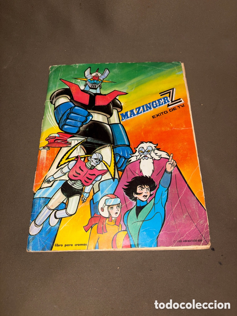 Coleccionismo &aacute;lbumes: Antiguo &aacute;lbum de cromos*MAZINGER Z*1979,FHER,INCOMPLETO