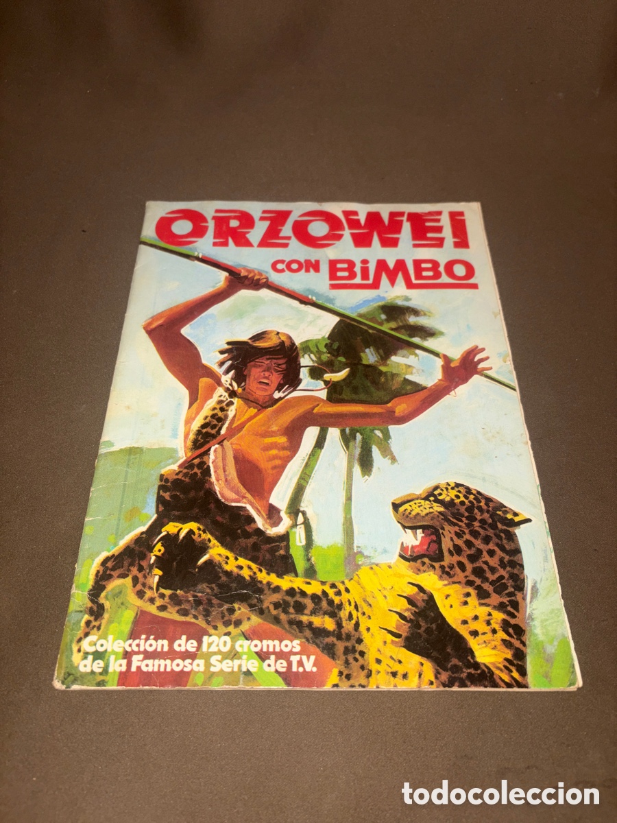 Coleccionismo &aacute;lbumes: Antiguo &aacute;lbum de cromos*ORZOWEI* DE BIMBO,1978,incompleto