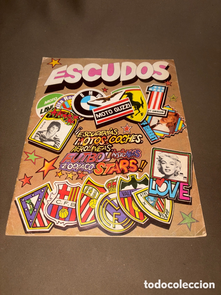 Coleccionismo &aacute;lbumes: Antiguo &aacute;lbum de cromos*ESCUDOS*incompleto,ver fotos