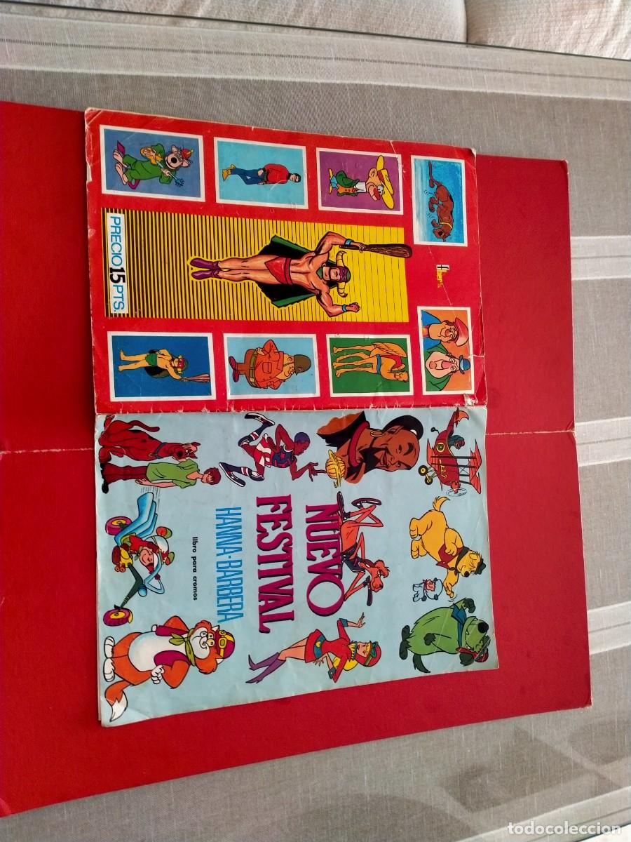 Coleccionismo &aacute;lbumes: album de cromos de nuevo festival hanna barbera