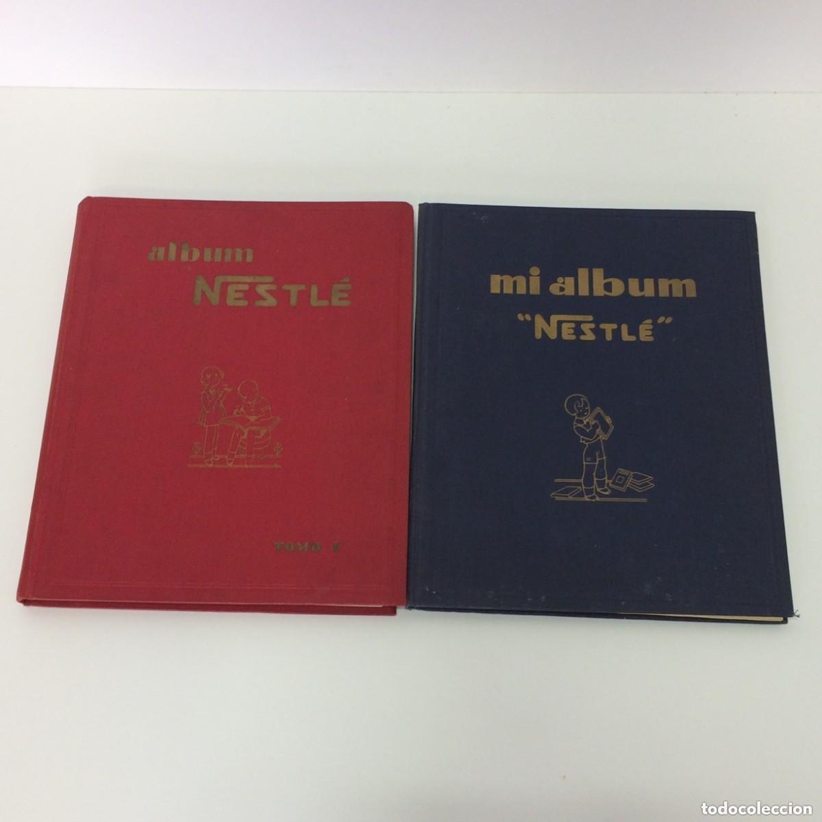Coleccionismo &aacute;lbumes: Album Cromos - Mi &Aacute;lbum Nestl&eacute; Tomo I y II / 1 y 2 - Sociedad Nestl&eacute; - 1930s, Incompletos