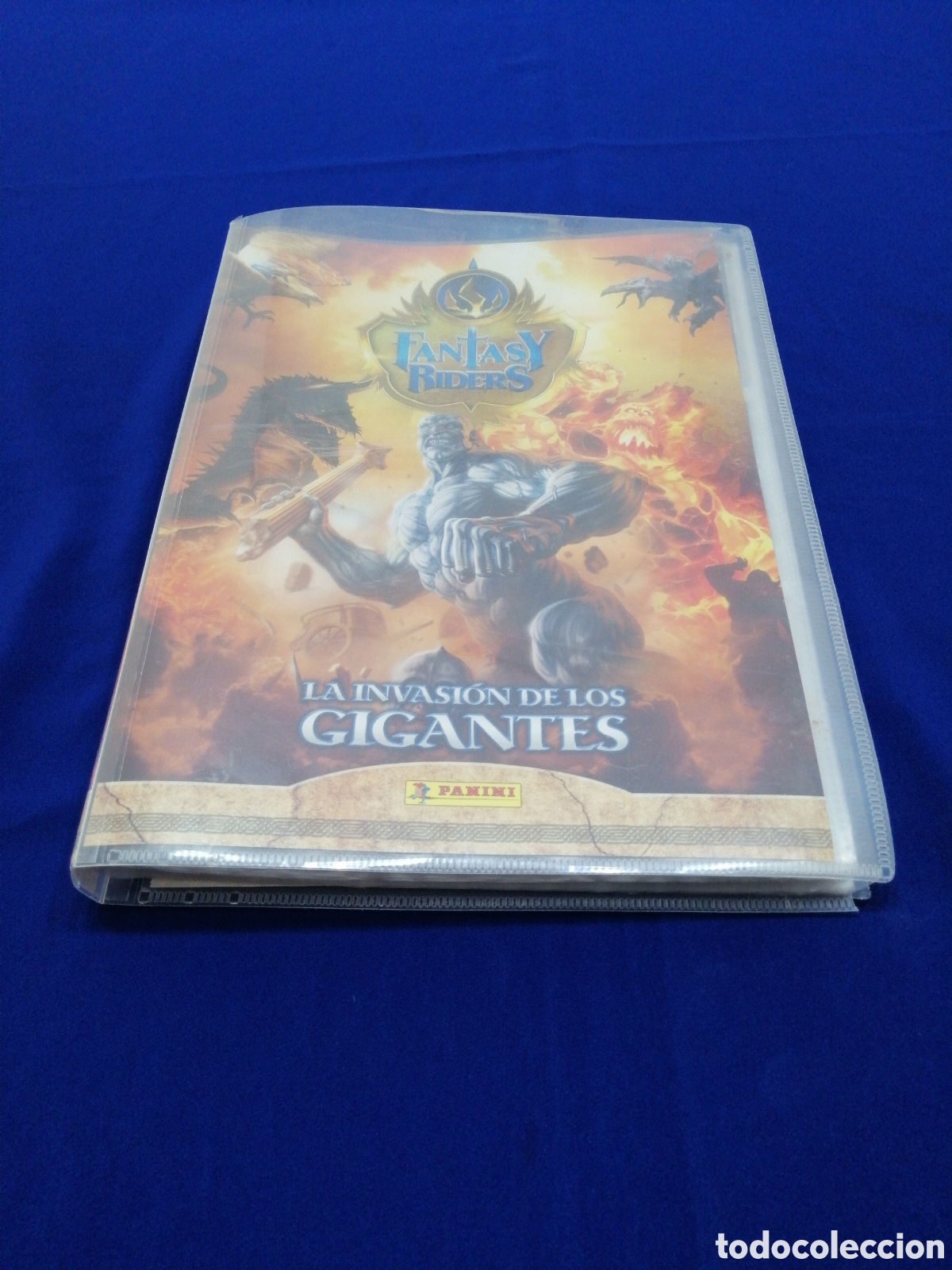 Coleccionismo &aacute;lbumes: FANTSSY RIDERS - LA INVASION DE LOS GIGANTES - ALBUM INCOMPLETO