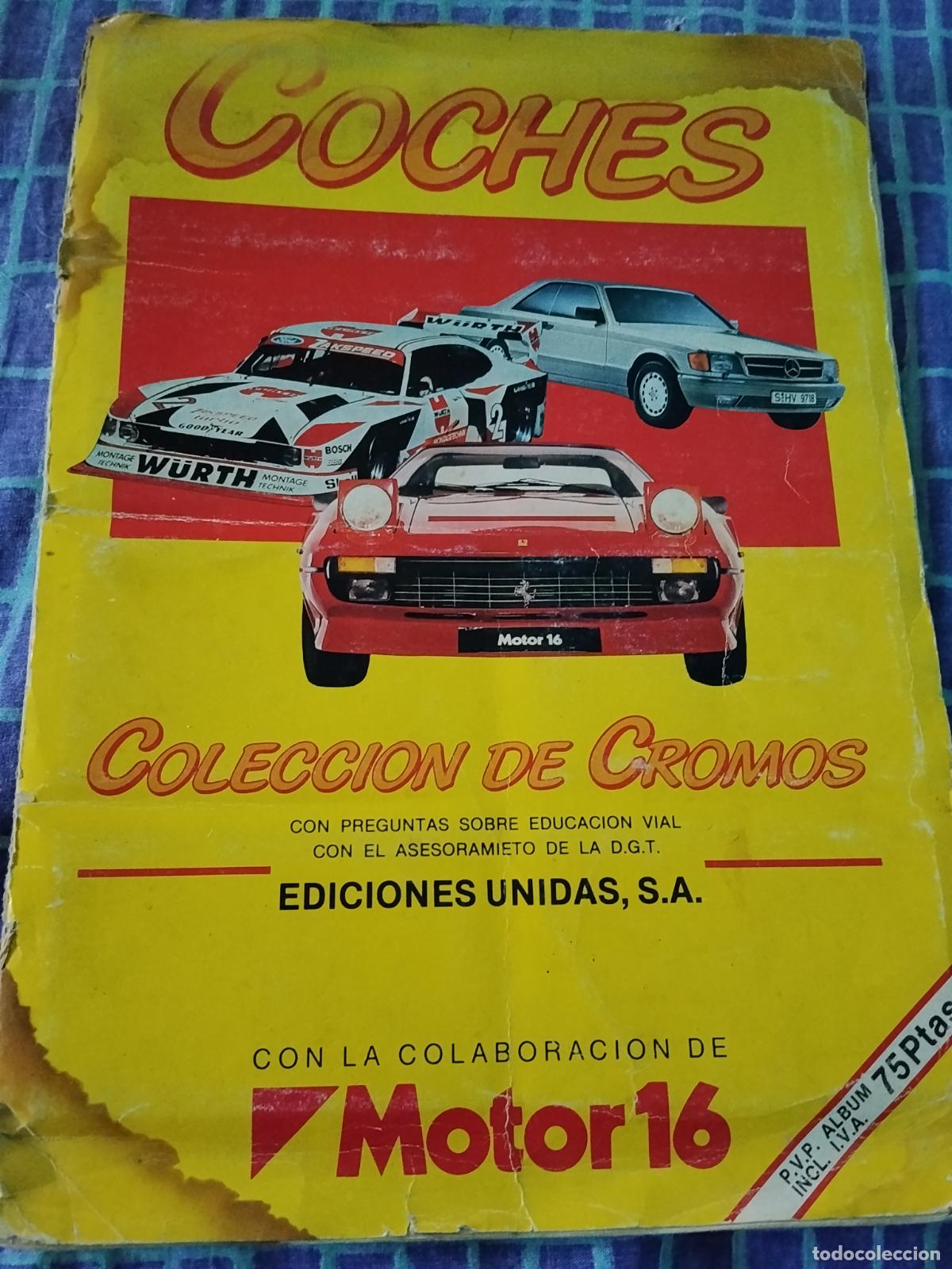 Coleccionismo &aacute;lbumes: COCHES.COLECCION DE CROMOS