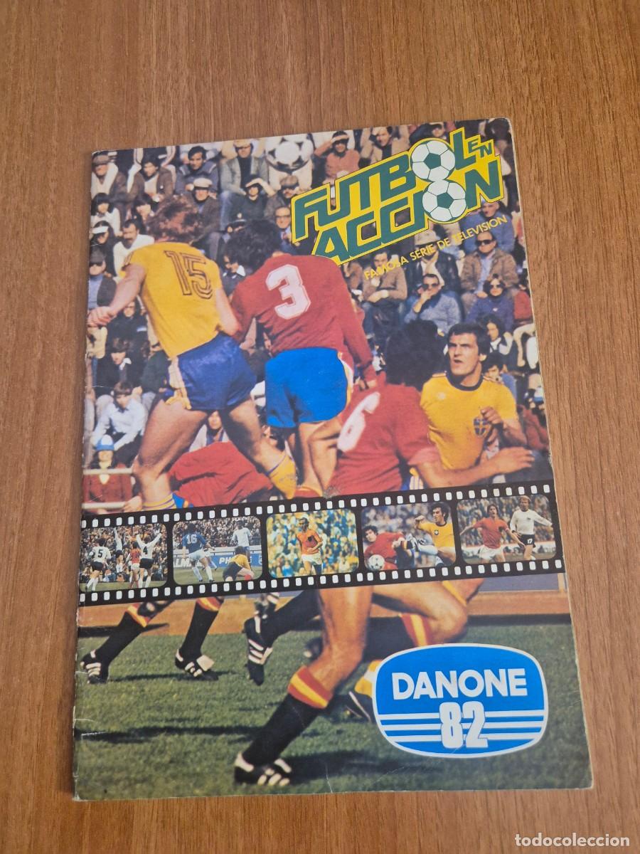 Coleccionismo &aacute;lbumes: ALBUM FUTBOL EN ACCION , LE FALTAN 57 CROMOS