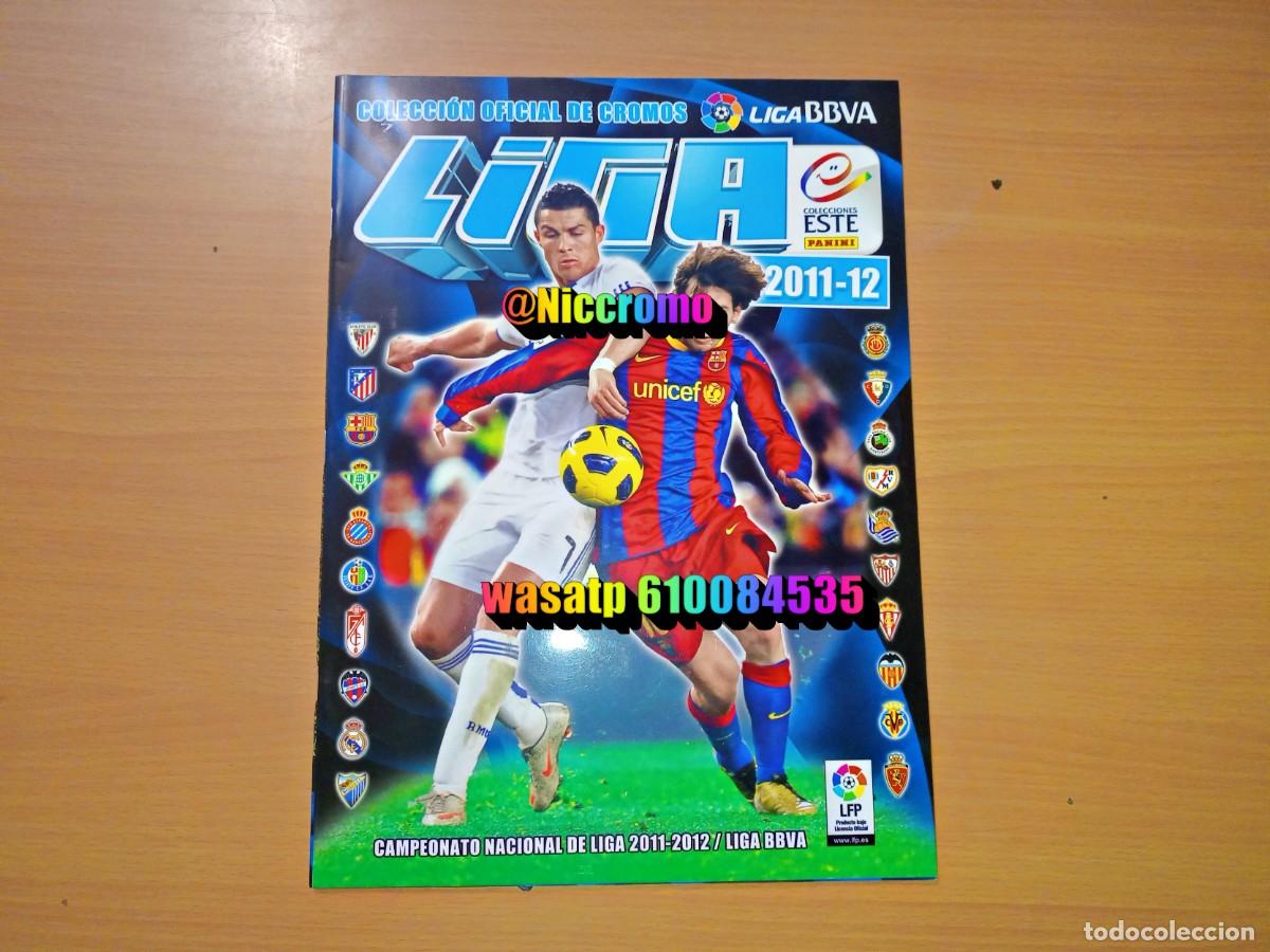 Coleccionismo &aacute;lbumes: album vacio plancha 2011 2012 liga futbol ed este 11 12 panini muy buen estado niccromo