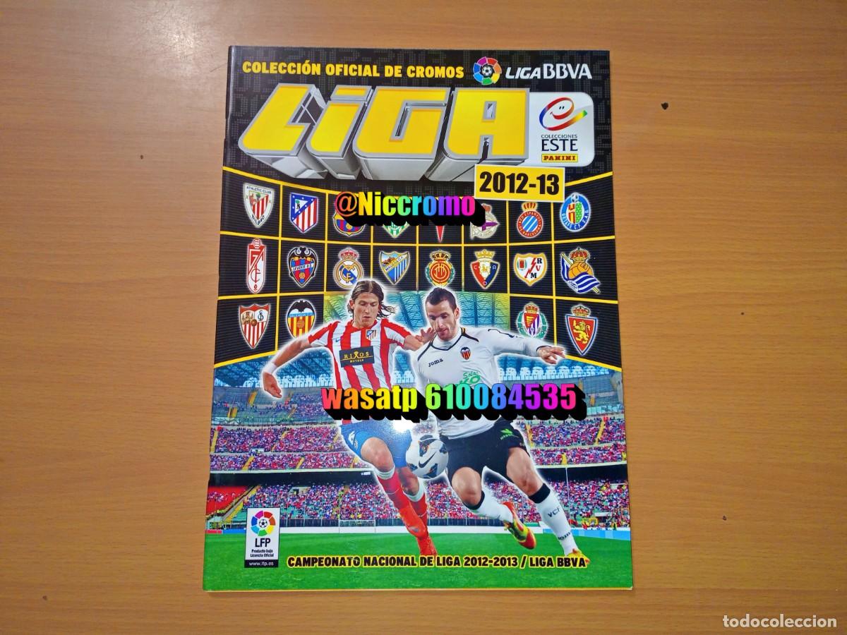 Coleccionismo &aacute;lbumes: album vacio plancha 2012 2013 liga futbol ed este 12 13 panini muy buen estado niccromo