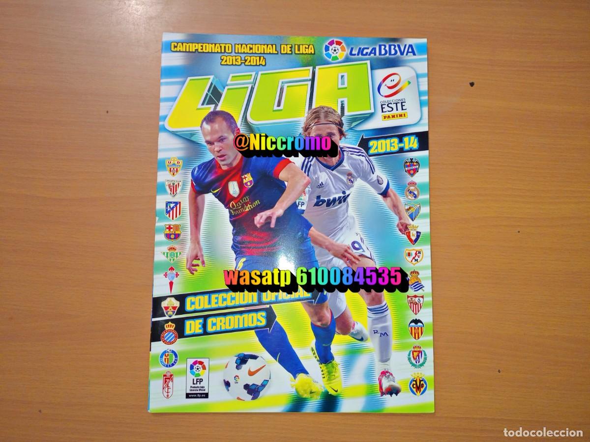 Coleccionismo &aacute;lbumes: album vacio plancha 2013 2014 liga futbol ed este 13 14 panini muy buen estado niccromo