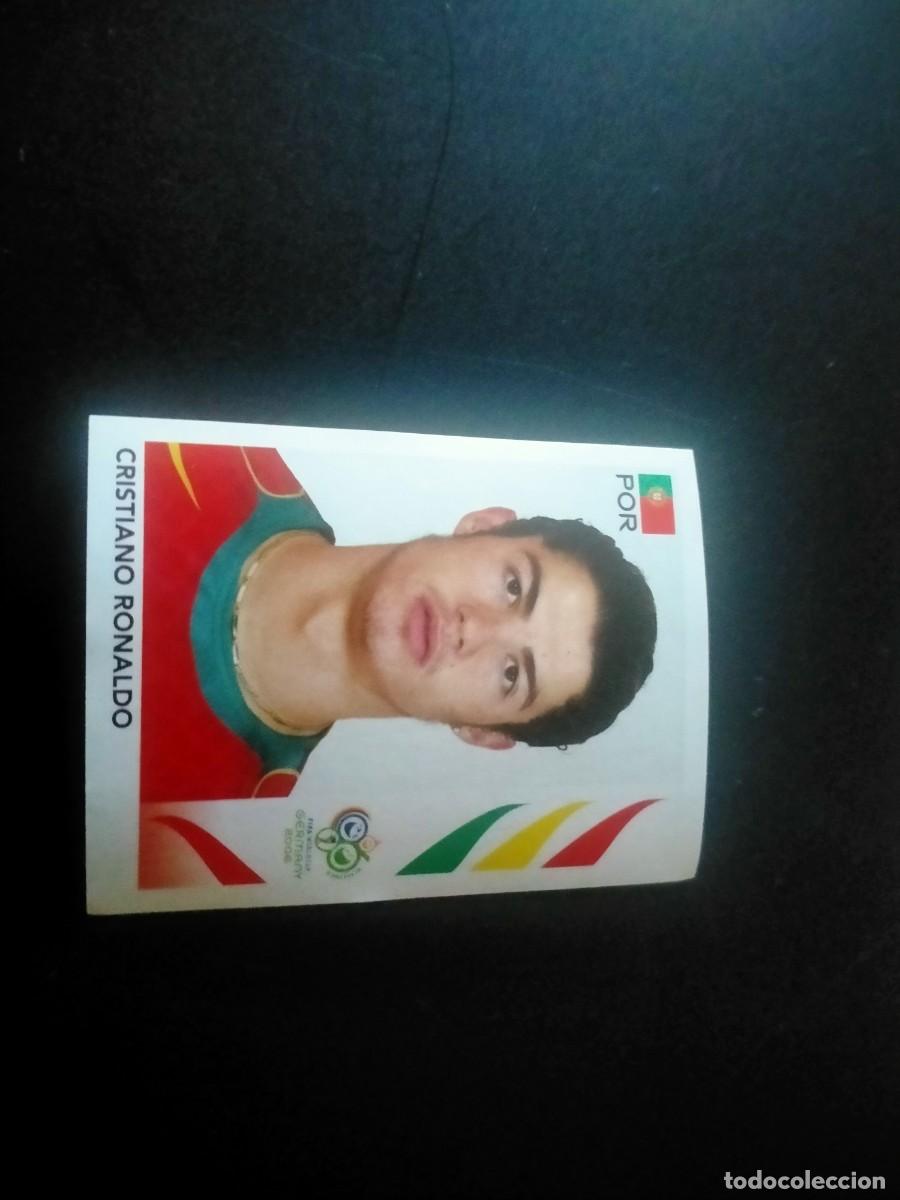 Coleccionismo &aacute;lbumes: cromo de cristiano ronaldo alemania 2006