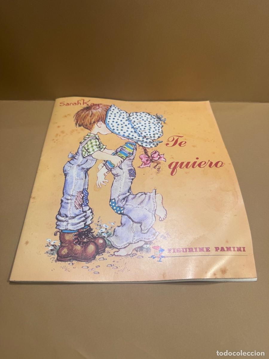 Coleccionismo &aacute;lbumes: &Aacute;LBUM TE QUIERO SARAH KAY VACIO PLANCHA -PANINI 1980 (G)