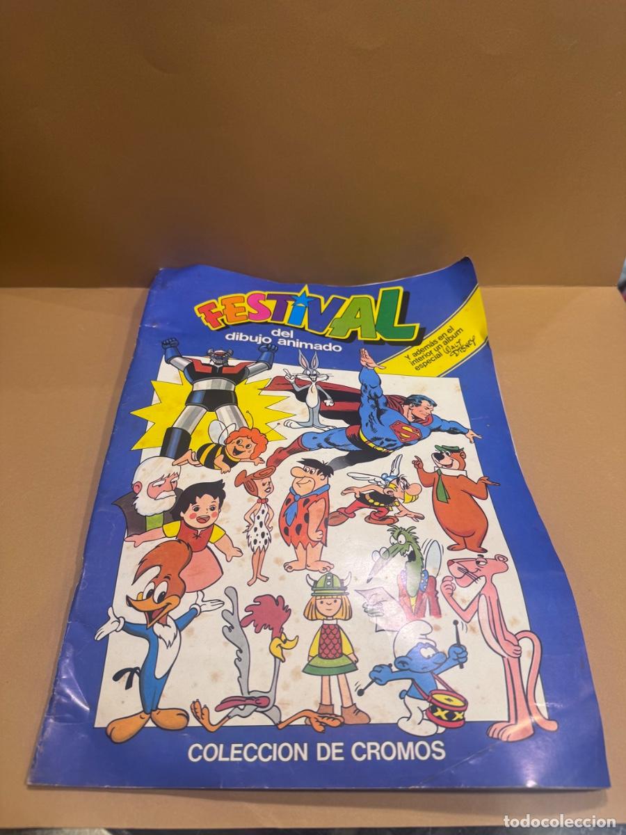 Coleccionismo &aacute;lbumes: &Aacute;LBUM FESTIVAL DEL DIBUJO ANIMADO -PACOSA DOS 1981 (G)