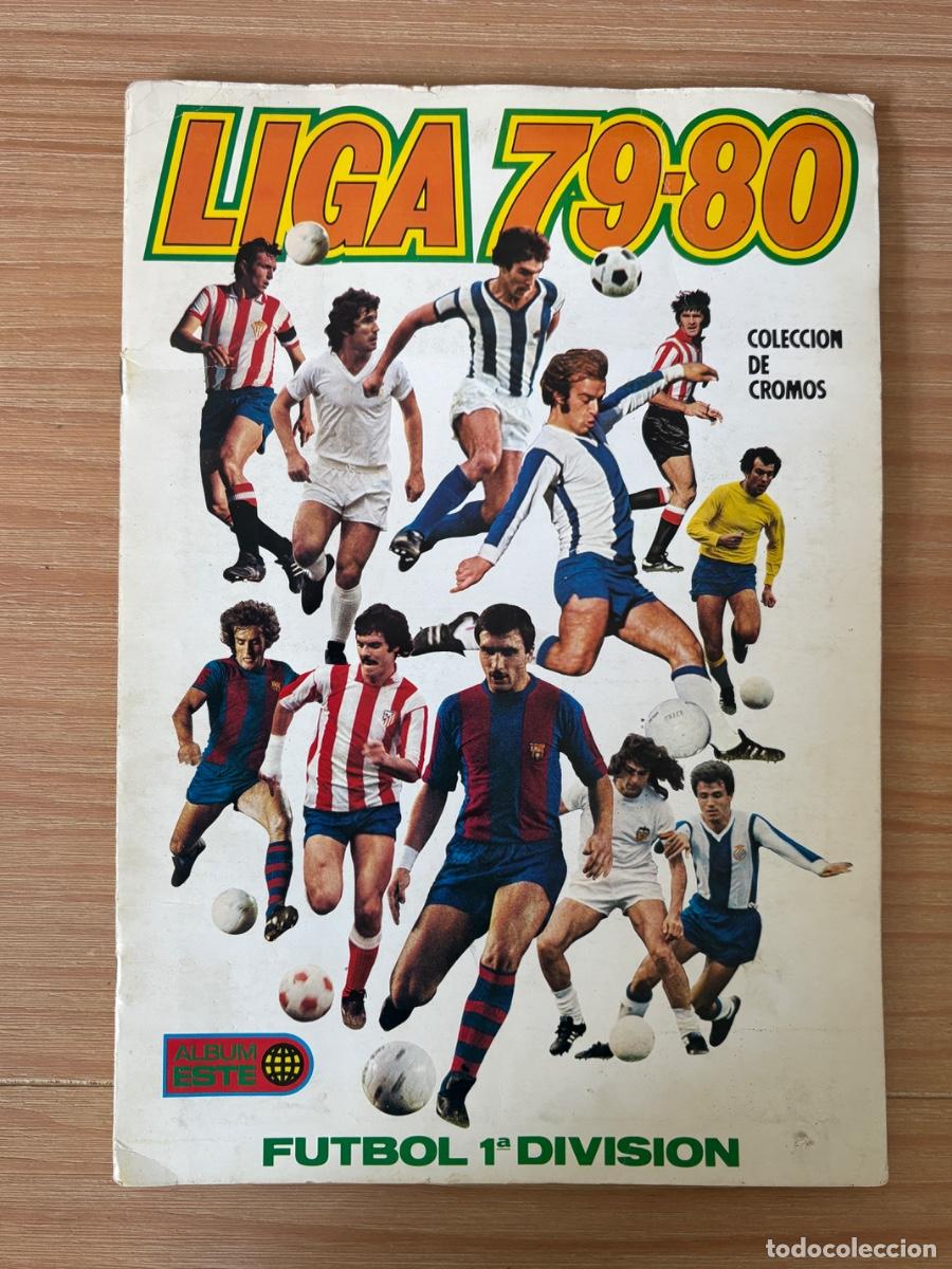 Coleccionismo &aacute;lbumes: CV3. ALBUM CROMOS LIPGA ESTE INCOMPLETO 1979-80 79-80