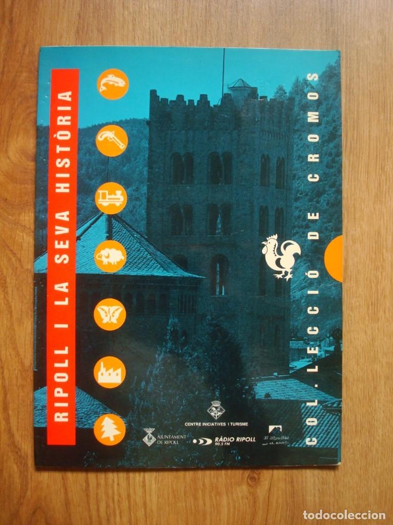 Coleccionismo &aacute;lbumes: Ripoll i la seva Hist&ograve;ria - &Agrave;lbum Col&middot;lecci&oacute; de cromos 1994 (incomplet, falten 8) Inclou 59 cromos