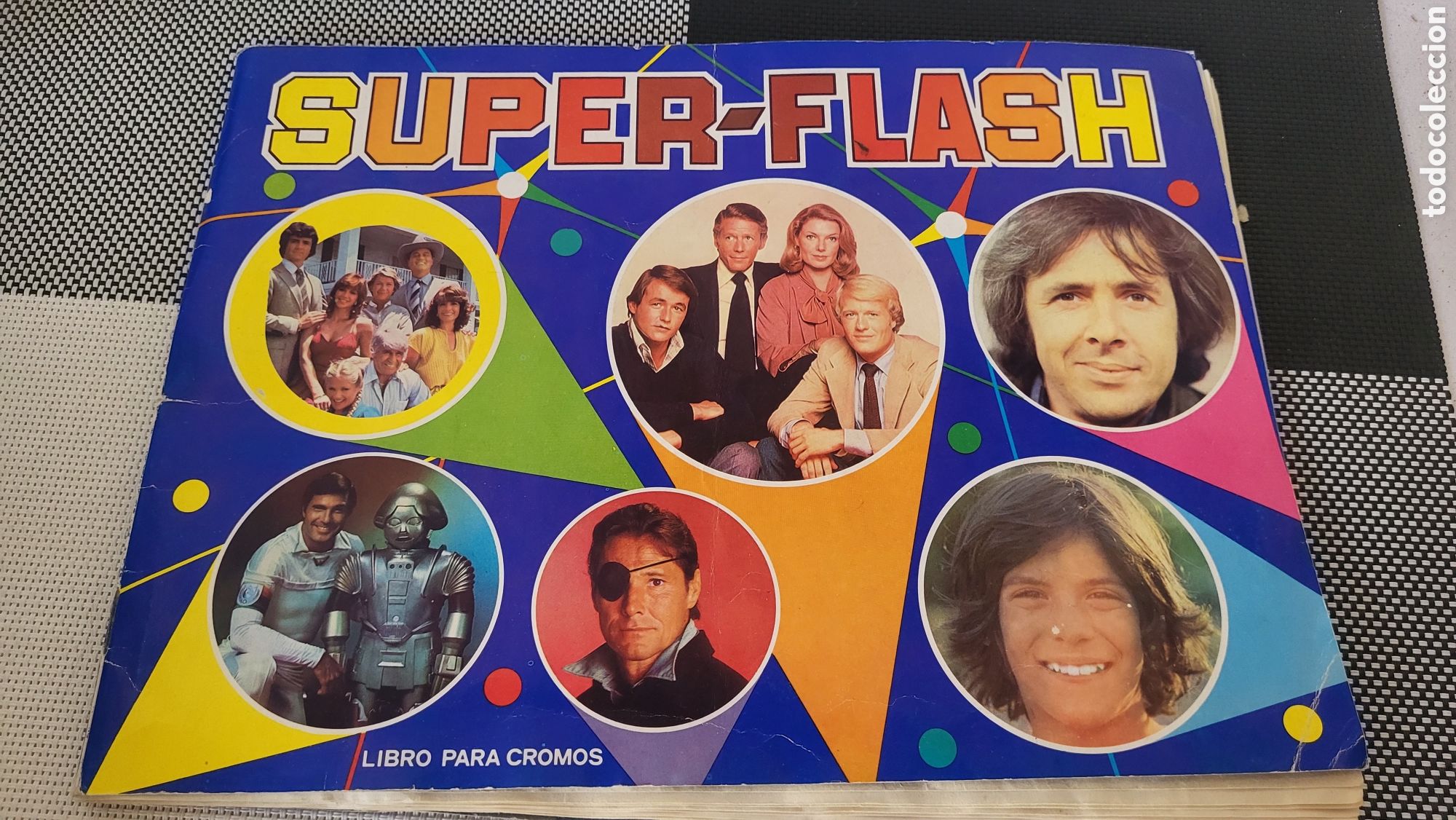 Coleccionismo &aacute;lbumes: &Aacute;lbum de cromos Super Flash
