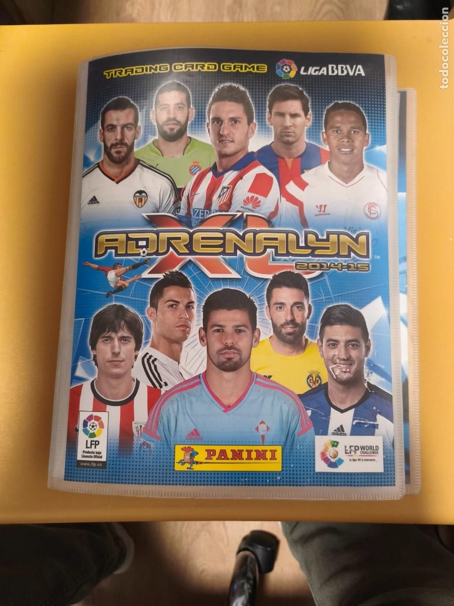 Coleccionismo &aacute;lbumes: adrenalyn 2014 15, contiene 430 cromos. 7 edicion limitada