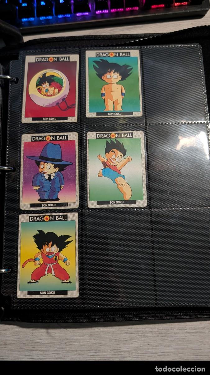 Coleccionismo &aacute;lbumes: LOTE 93 CROMOS / TARJET-CARDS DRAGON BALL Y DBZ - EDICIONES ESTE (1990) - 93/140 DIFERENTES
