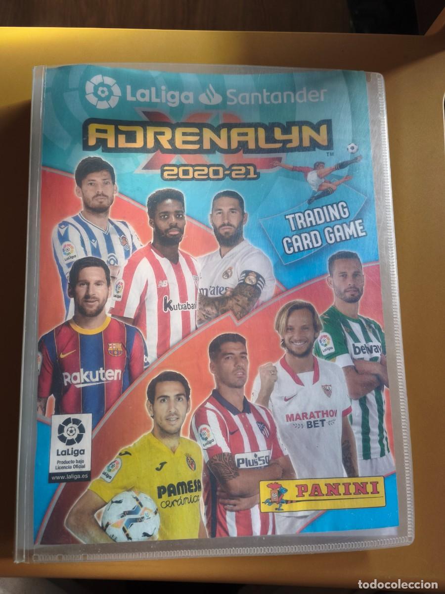 Coleccionismo &aacute;lbumes: adrenalyn 2020 21, contiene 202 cromos